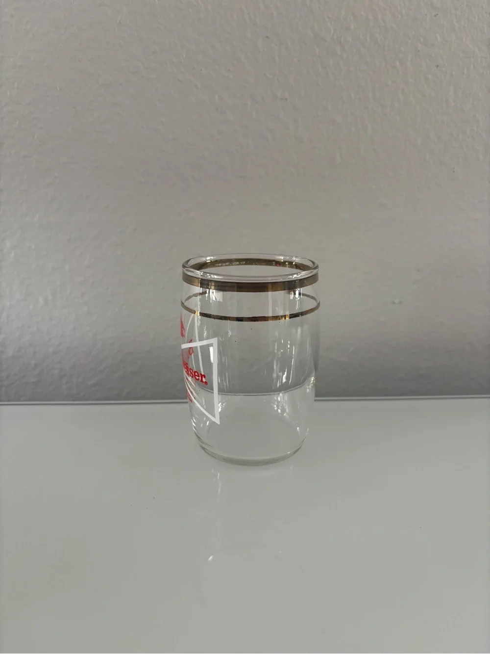 Vintage Budweiser 4 oz Glass 3